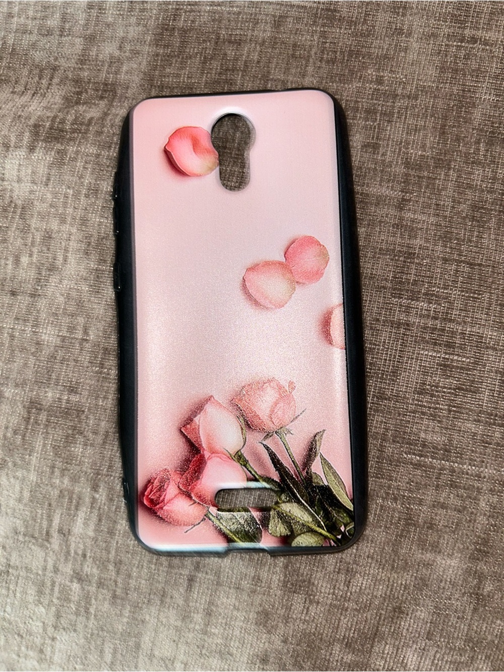 Calypso phone case Pink Floral Phone Case - Protective Soft Cover